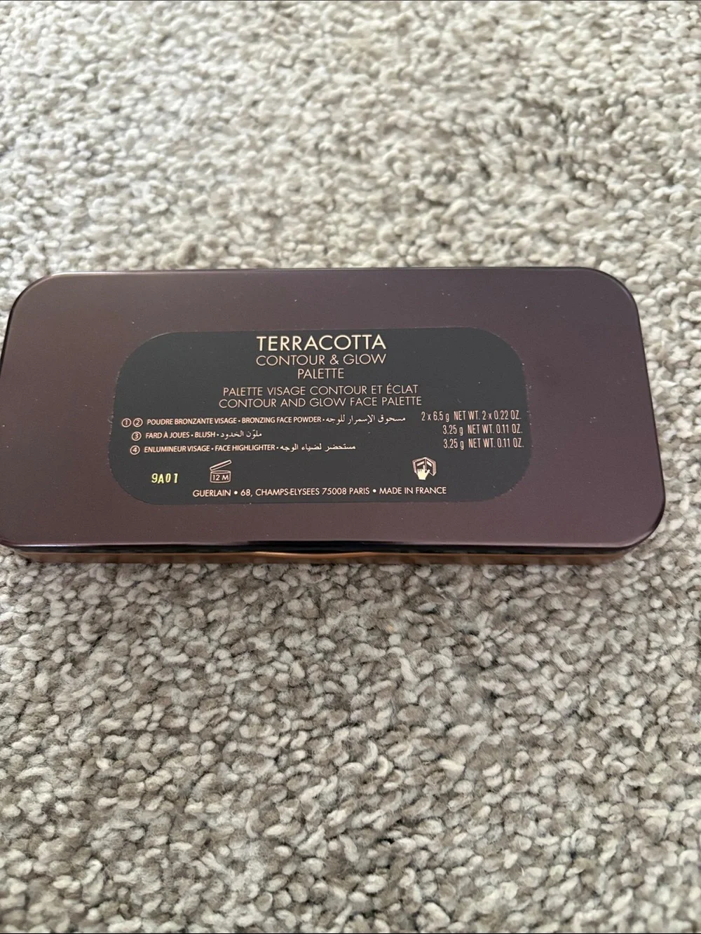 Terracotta contour& glow Palette